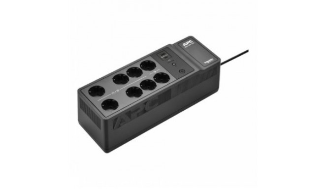 APC BACK-UPS, 1050VA/600W FLOOR/WALL MOUNT, 230V, 8X SCHUKO CEE 7/3 OUTLETS, USB TYPE A+C PORT