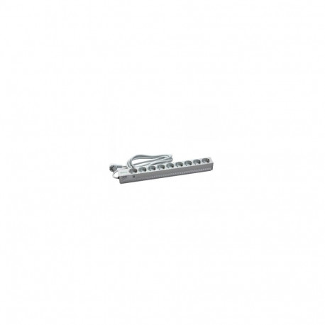 SCHNEIDER ELECTRIC ACTASSI 1U PDU POWER DISTRIBUTION RAIL - 9 SCHUKO SOCKETS 19P VDE