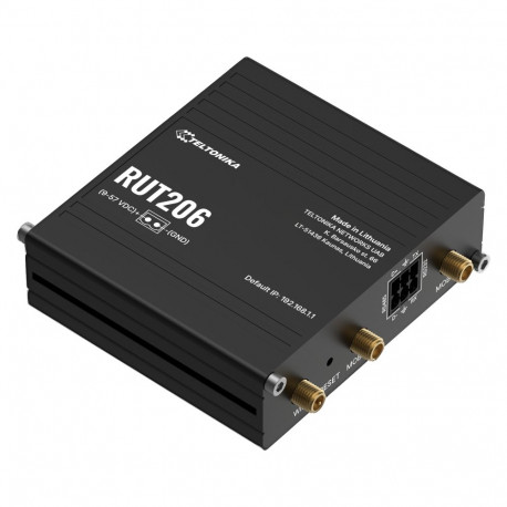 Teltonika RUT240 - Industrial LTE Router LTE modem with wireless router, 2.4GHz, 2xLAN, 802.11b/g/n
