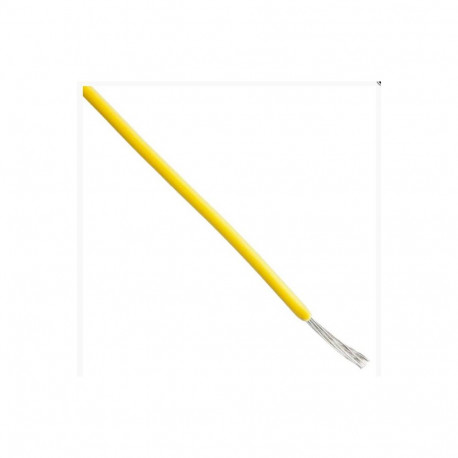 Montaažijuhe 0,51mm², kollane AWG20 UL1569/UL1007 305m