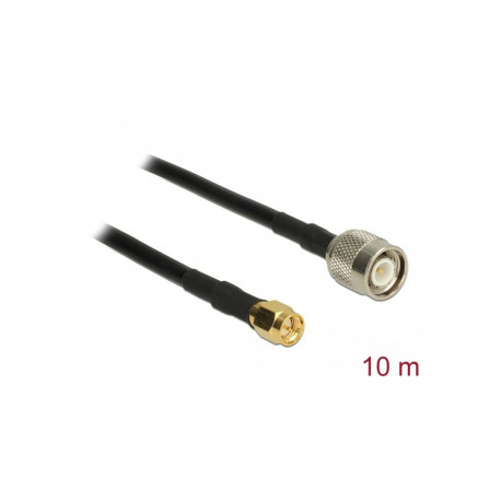 Delock Antenna Cable TNC plug > SMA plug RG-58 C/U 10 m