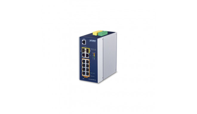 Switch: 8 x 10/100/1000Mbps PoE+, 2 x 10/100/1000Mbps, 2 x SFP, 1 x RJ-45 console, Layer 2/4