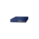 IPv4/IPv6, 8-Port Managed 802.3at POE+ Gigabit Ethernet Switch  + 2-Port 100/1000X SFP (120W PoE Bud