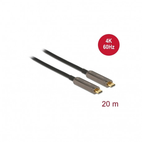 USB-C video kaabel 20.0m, Active Optical 4K 60Hz