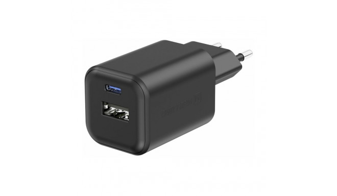 Swissten reisivõimsusadapter GaN USB-C / PD USB-A / 18W QC / 45W