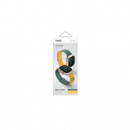 UNIQ Strap Revix Evo Apple Watch Series 1/2/3/4/5/6/7/8/9/SE/SE2/Ultra/Ultra2 42/44/45/49mm Reversib