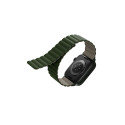 UNIQ Revix Strap Apple Watch Series 1-8/SE/SE2/Ultra 42/44/45/49mm Reversible Magnetic green-gray