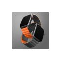 UNIQ Revix rihm Apple Watch Series 1-8/SE/SE2/Ultra 42/44/45/49mm pööratav magnetiline hall-oranž