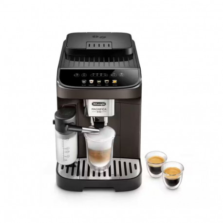 Delonghi ECAM293.61 BW Magnifica Evo täisautomaatne must kohvimasin integreeritud piimavahustajaga