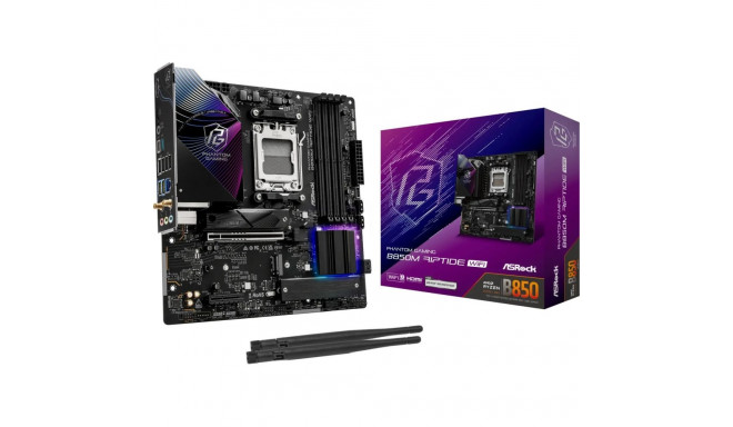 ASRock B850M Riptide WiFi emaplaat