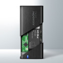 Axagon EEM2-SBC väline korpus M.2 SSD-dele USB-C 3.2 Gen 2 - must
