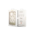 Guess GUHCP14LHG4MHG iPhone 14 Pro6.1"gold hardcase 4G Pattern Script
