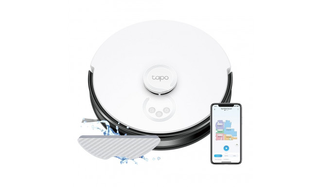 TP-Link Tapo LiDAR LiDAR navigatsiooniga robottolmuimeja ja mop must