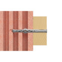Dowel with screw SXRL 10 x 80 T 4 pcs.