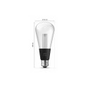 Philips Hue WCA Lightguide ST72 | E27 | 6.8 W | White and colour light