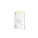 USAMS Inductive charger US-CC096 10W with lightning cable white/white CC96WH02