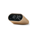 Lexon Ray Clock Alarm Clock with temperature and humidity sensor vivid gold LR155VG3
