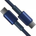 Baseus USB-kaabel USB-C - USB-C 2 m sinine