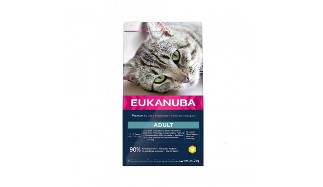 Eukanuba CAT Adult TOP CONDITION 1+ kana kuivtoit kassidele 2 kg