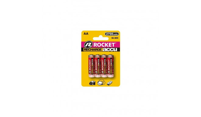 Rocket laetav HR6 2700mAh blisterpakend 4 tk