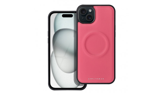 Roar Mag Morning silikoonist tagakaas Apple iPhone 15 Plus roosa