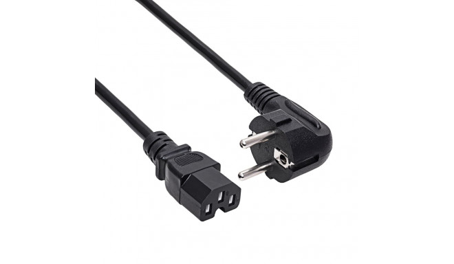 Akyga AK-UP-08 CU CEE 7|7 | IEC C15 1,8 m toitekaabel serverile