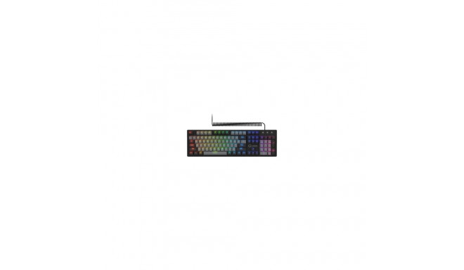 LORGAR Azar 514 juhtmega mehaaniline mänguklaviatuur RGB taustvalgustus 1680000 värvitooni 18 režiim