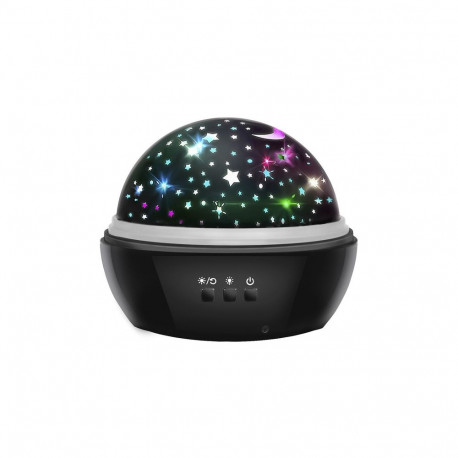 Fusion Night light with projector black