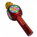 Goodbuy LED 360 karaoke mikrofon kõlariga bluetooth | 5W | aux | häälemodulaator | USB | Micro SD ed