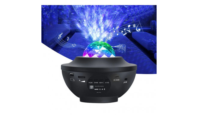 Fusion V3 disco lamp with remote control