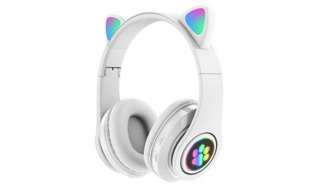 Goodbuy Paws wireless headsets for kids | bluetooth 5.0 | white