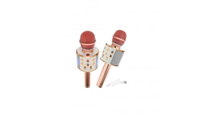 Goodbuy karaoke microphone with built in speaker bluetooth | 3W | aux | voice modulator | USB | Micr