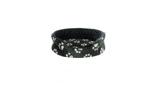 Bed - Trixie Jimmy bed, oval, 75 × 65 cm, black