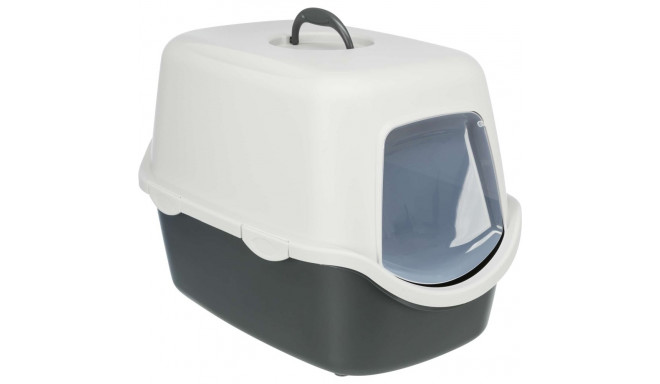 Trixie Vico kinnine kassiliivakast, kapiga, 40 × 40 × 56 cm, tumehall|helehall