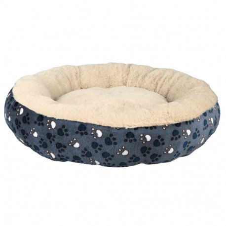 Bed for animals: Trixie Tammy bed, ø 50 cm, blue|beige