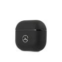 MEA3CSLBK Mercedes nahast ümbris AirPods 3 must