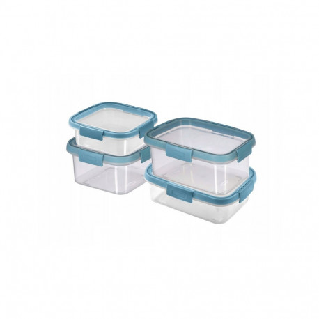 Partikas säilitusnõude komplekt 4 tk 0,9+1+1,1+1,2 l smart eco fresh 3253924832685