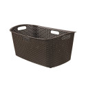 pesukorv my style 47L 60x39x28cm tumepruun