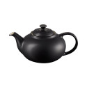 Teapot stoneware 1.3L black