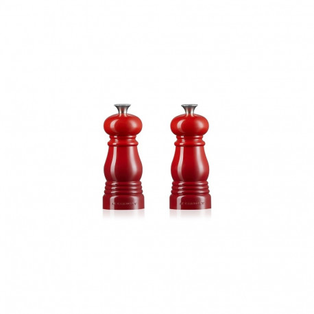 soola- ja pipraveski komplekt 11 cm punane