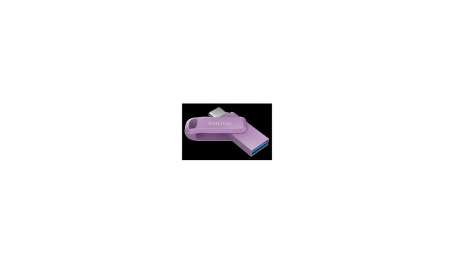 SanDisk Ultra Dual Drive Go USB-A | USB Type-C 256GB lavendel