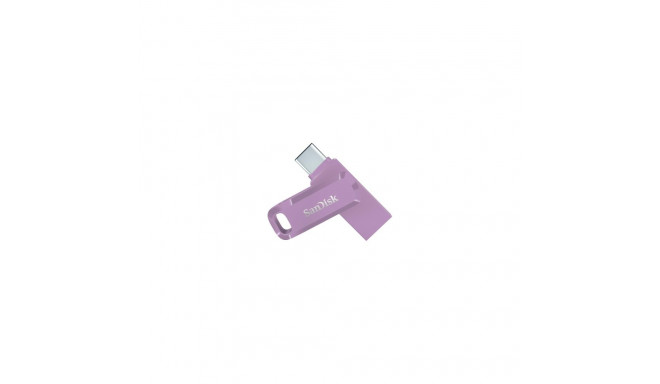 SanDisk Ultra Dual Drive Go USB-A | USB Type-C 128GB lavendel