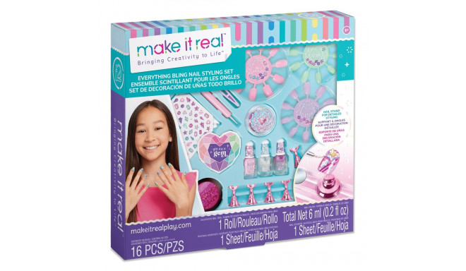 MAKE IT REAL DIY nail styling set