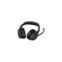 Jabra Evolve2 55 UC Stereo Link380a juhtmevaba peakomplekt Bluetooth USB-A, laadimisalus, must