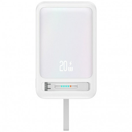 Powerbank USAMS XM Series CD219 10000mAh Magnetic Wireless white