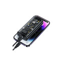 USAMS Powerbank 9000mAh PD 20WQC3.0+PD Dual-Port Fast Charge black/black 10KCD18901(US-CD189)