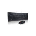 Lenovo Essential | mänguklaviatuuri ja hiire komplekt | juhtmega | nordic | must