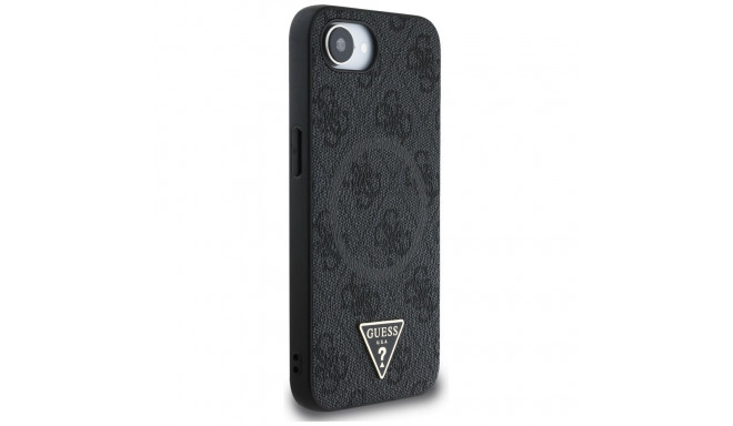 Case Guess 4G Ring Triangle Logo MagSafe for iPhone 16e must
