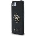Guess Grained Big 4G Logo Small Classic Logo ümbris iPhone 16e must