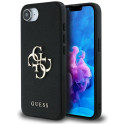Guess Grained Big 4G Logo Small Classic Logo ümbris iPhone 16e must